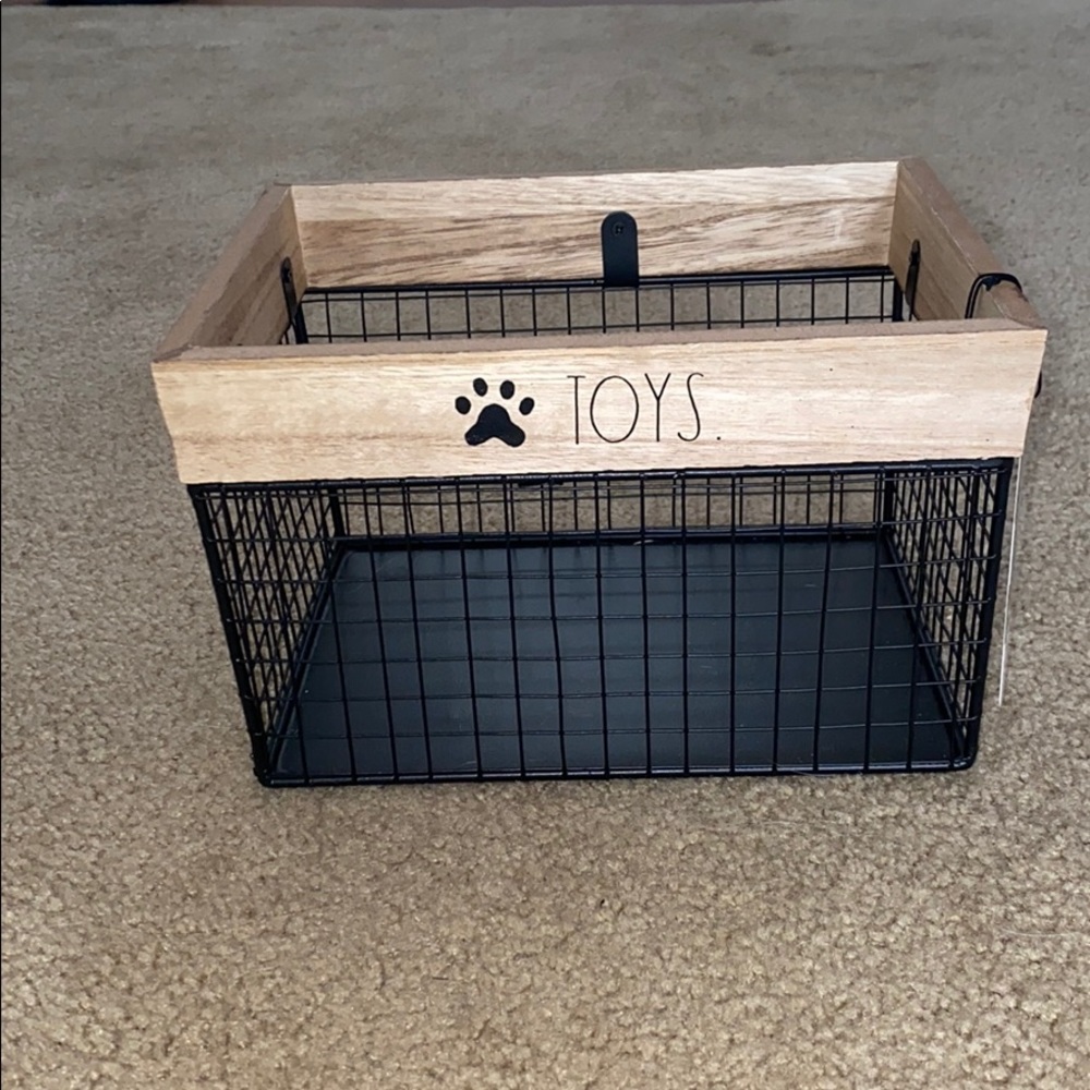 Rae Dunn | dog toy bin
